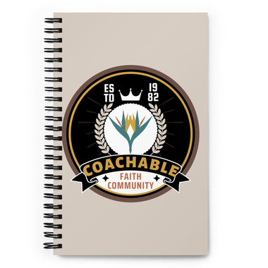 Coachable Logo Collection Spiral Notebook