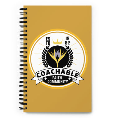 Coachable Logo Collection Spiral Notebook