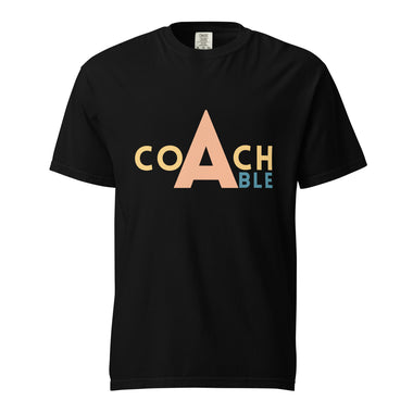 "CoachAble" all gender heavyweight t-shirt