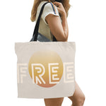 All Over Print Canvas Tote Bag(Large)