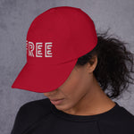 I AM Collection "Free" Embroidered Dad Hat