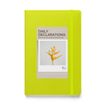 "Daily Declarations" Hardcover bound notebook/journal