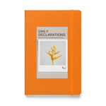 "Daily Declarations" Hardcover bound notebook/journal