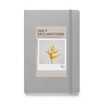 "Daily Declarations" Hardcover bound notebook/journal