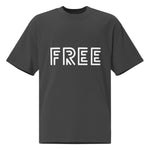 I AM Collection Oversized faded "Free" t-shirt