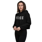 I AM "Free" Crop Hoodie